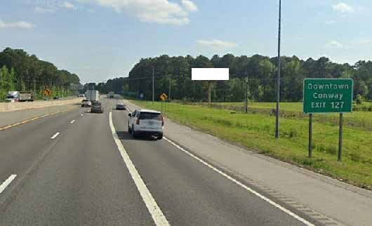 I-40 Eastbound Headed towards Little Rock Mile Maker 125 Media