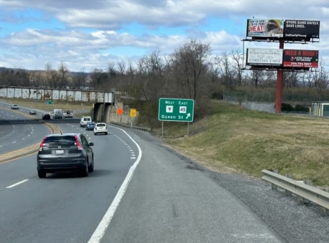 Rt 9 East (Valley Storage), Bottom Left, E/F Media