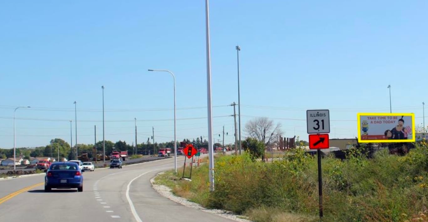 US 30 S/S .3 MI W/O LAKE (RT 31)F/W Media