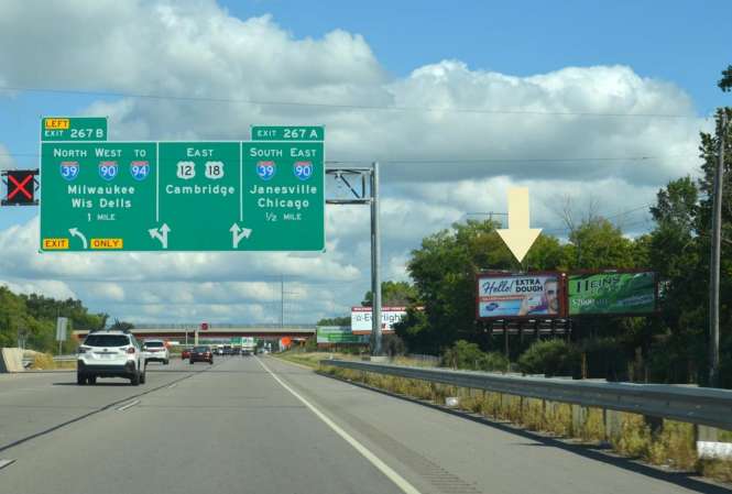 5001 US 12/18 0.91 mi W/O I-90 SS Media