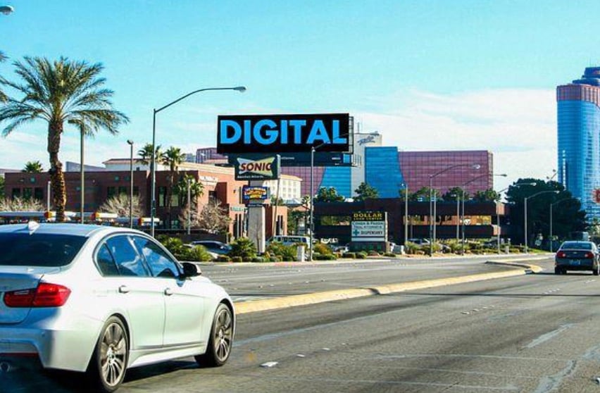 Location photo for W Flamingo Rd near WB Flamingo after Wynn (Las Vegas)