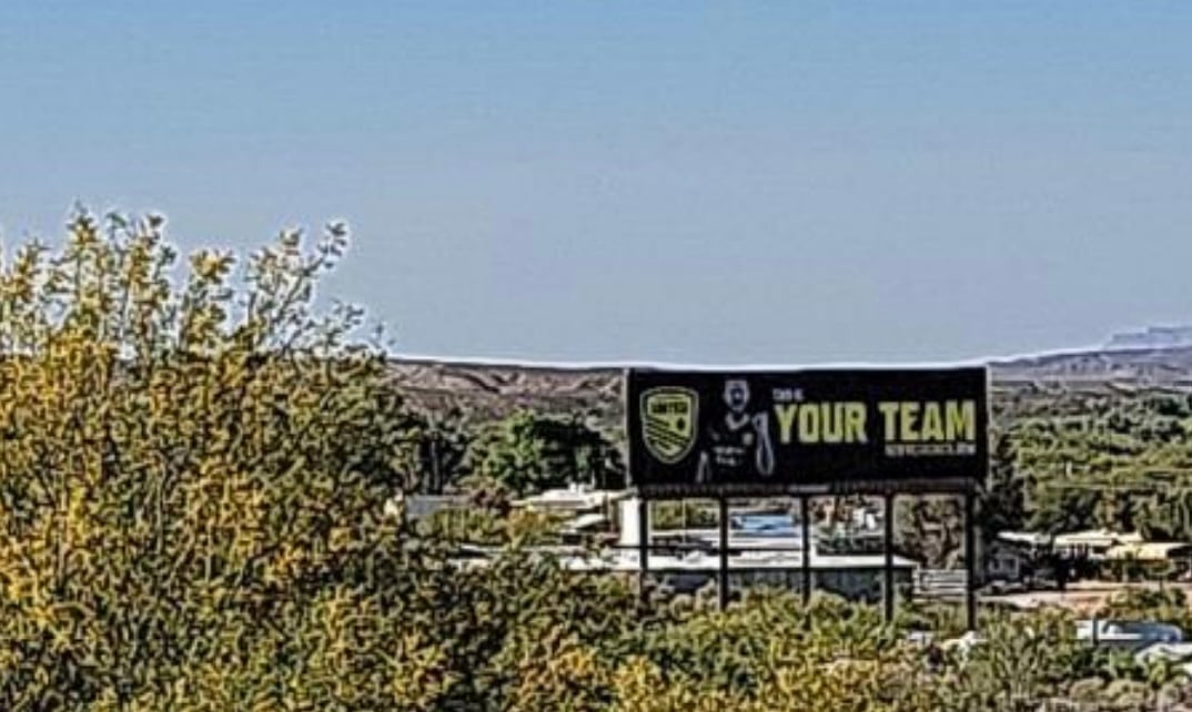 Billboard near Hatch Chile Festival