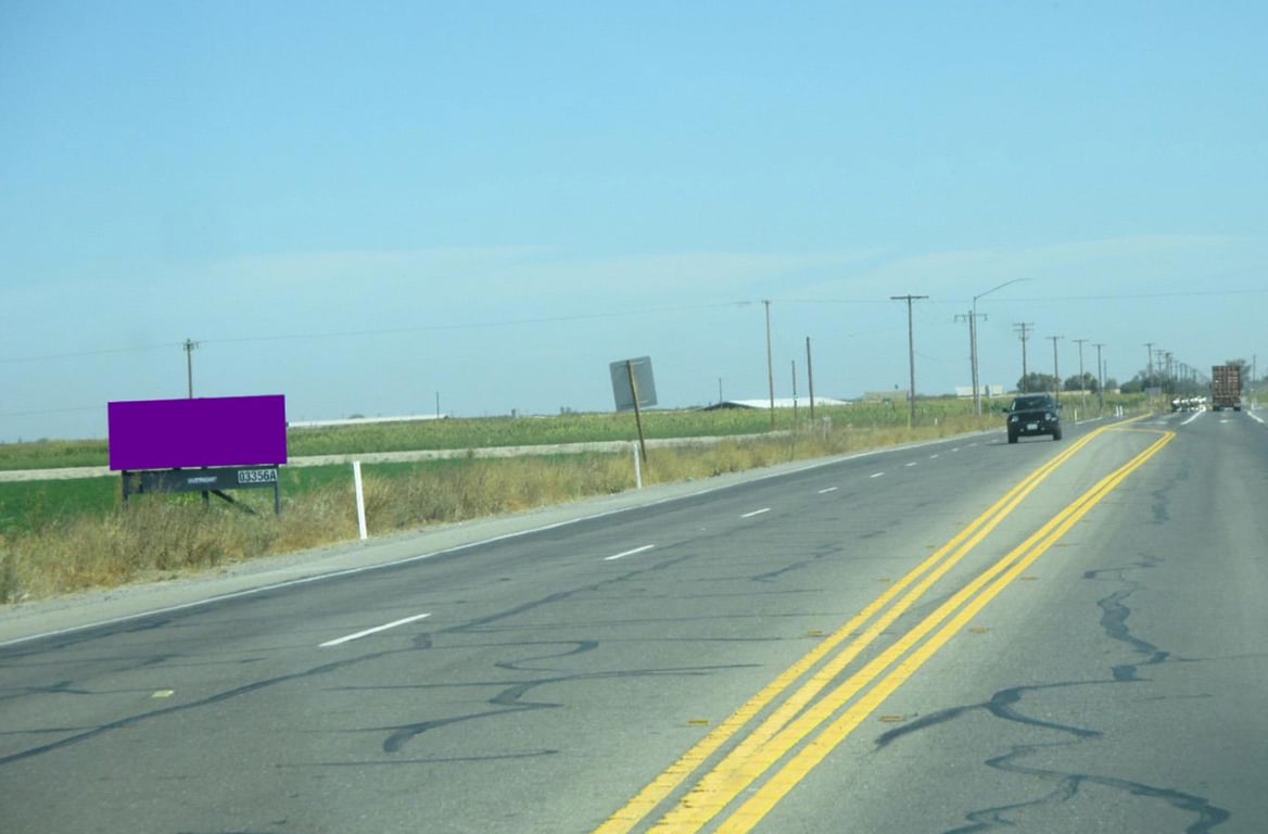 Hwy 132 7.10 mi W/O Modesto City Limits N/S F/W Media