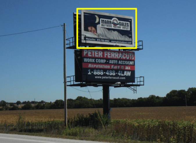 SR 71 830 ft n/o CR 2975 E/S, S/F, Top Media