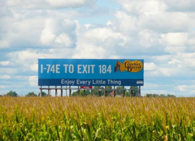 I-74 2.6 Miles W/O I-57 N/S Media