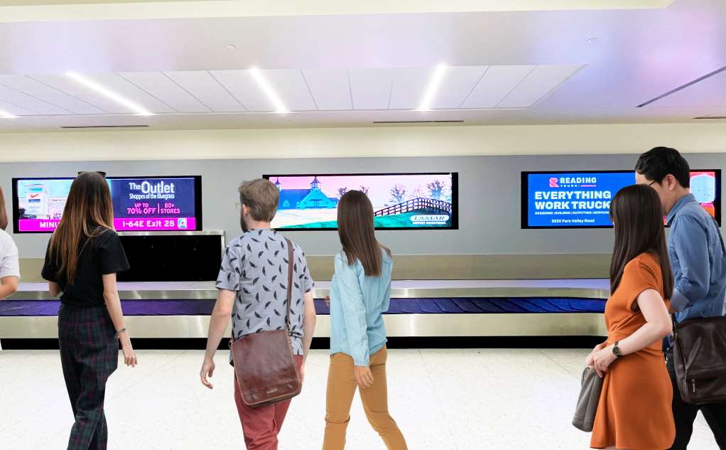 Baggage Claim Digital Network - Package of 6