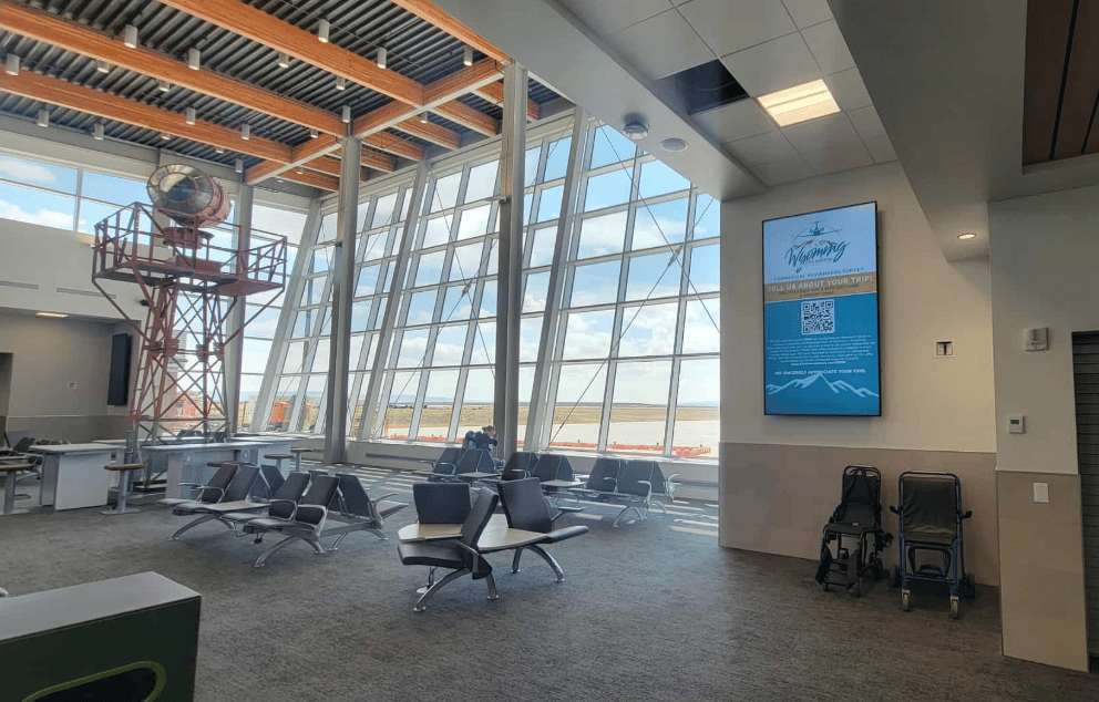 Holding Area - 2 Digital Displays