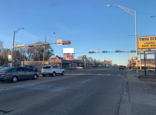 Location photo for N State Line Ave near EB W 14th St & Olive St (Texarkana)