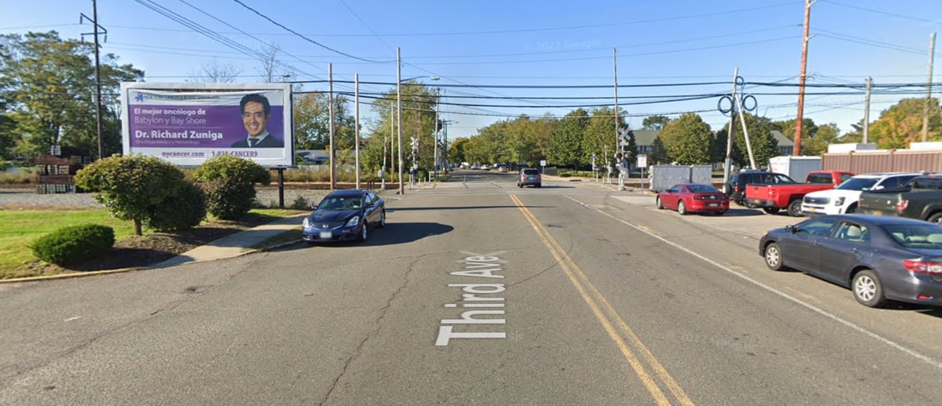 south side of Brook St., 100' east of Third Ave., facing north Media