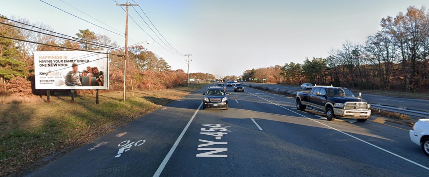 Vets Memorial Hwy, northeast corner of Locust Ave., facing west Media