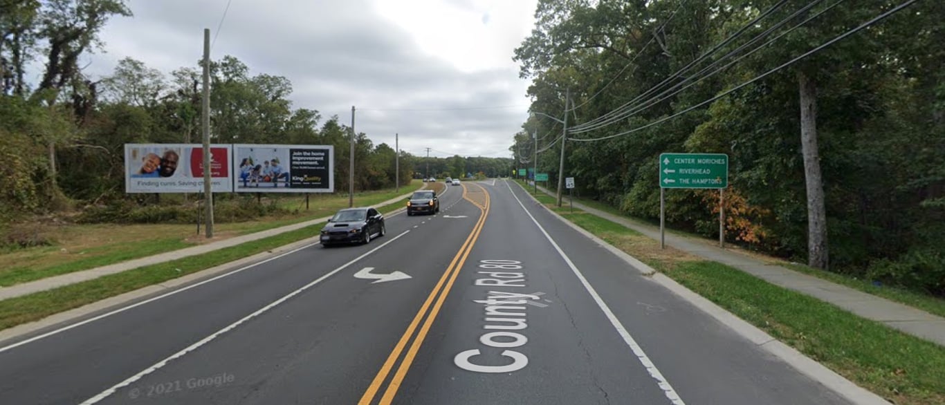north side Route 27A, 250' west of Hawkins Rd, facing west Media