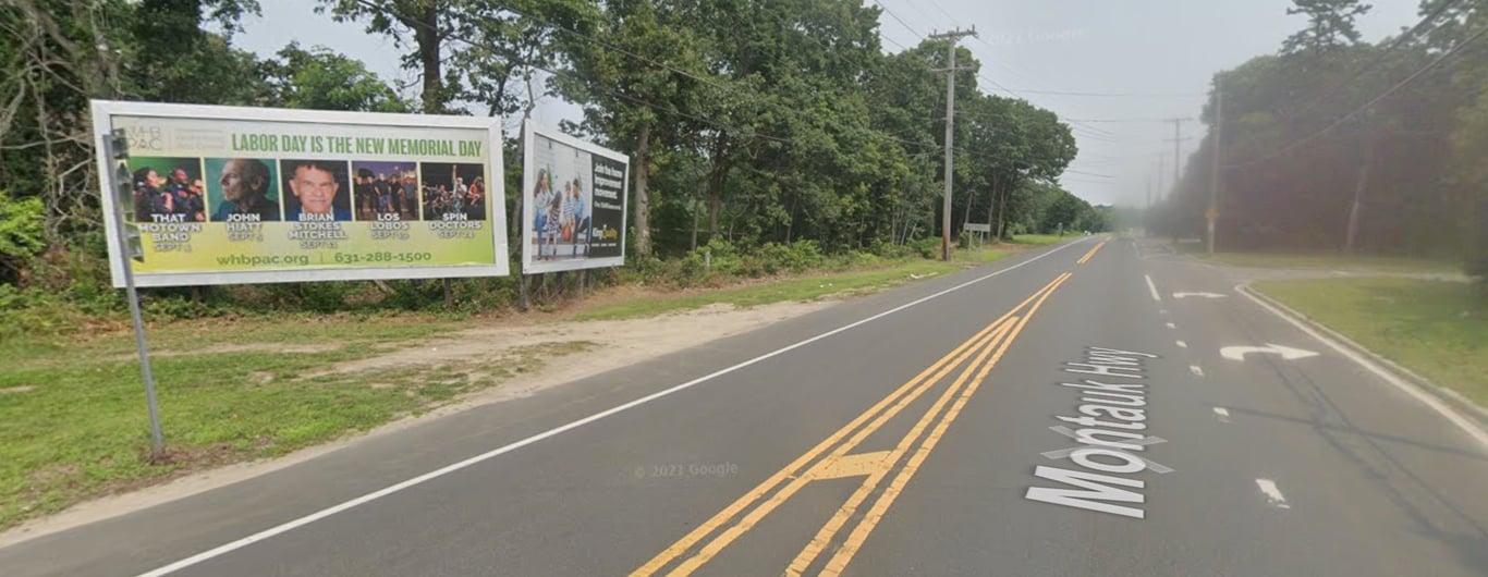 north side Route 27A, 300' east of Riverhead Rd., facing east Media