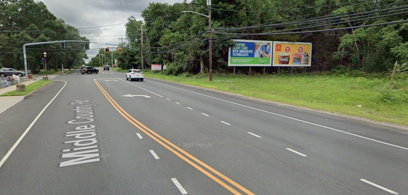 north side Route 25, 300' west of Raynor Rd., facing east Media