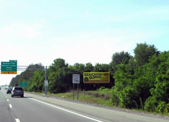 I-24 S/S .7 MILE W/O FORTRESS BLVD EXIT 76 F/W Media