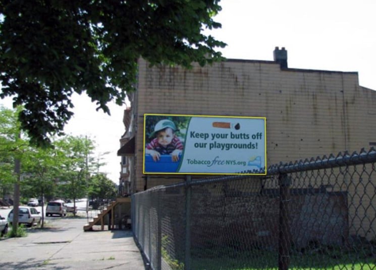 CLINTON AVE-500 W/O DOVE ST-WALL-S/S F/W Media