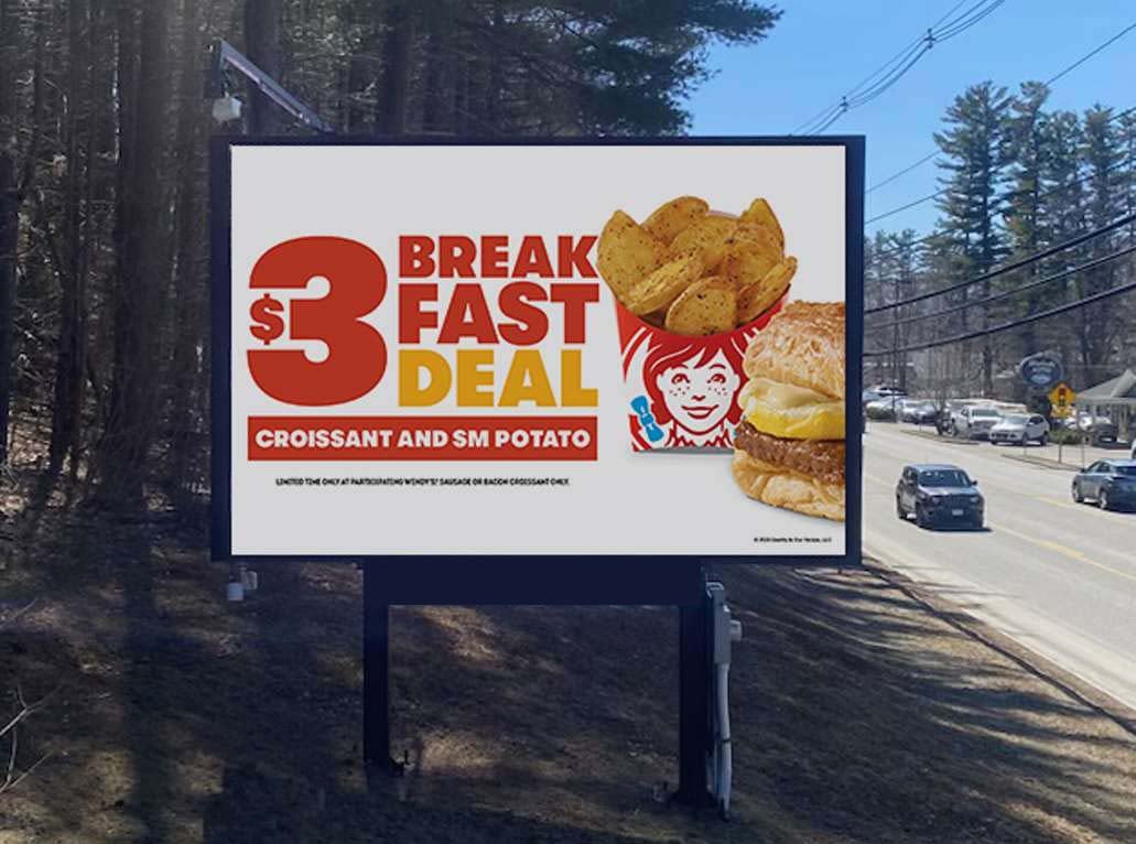 Billboard near Laconia Motorcycle Week 2026