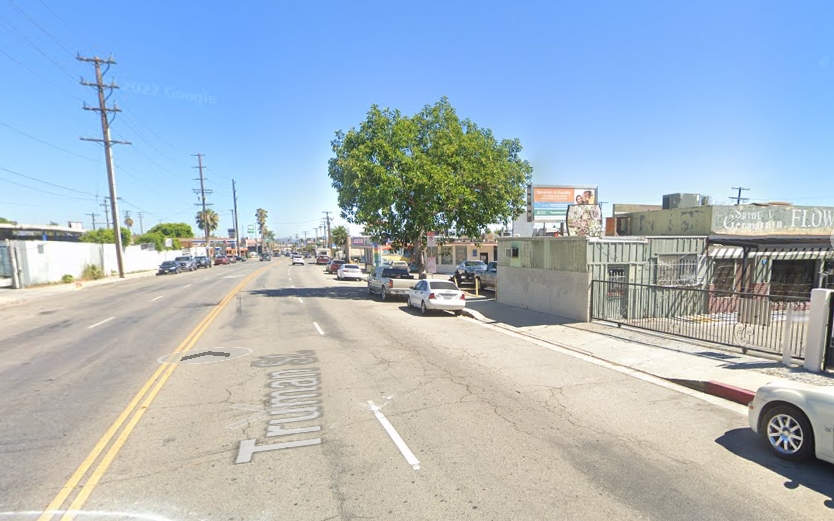 Location photo for San Fernando Rd near Sylmar Metrolink Station (Departing), Sylmar (Los Angeles)