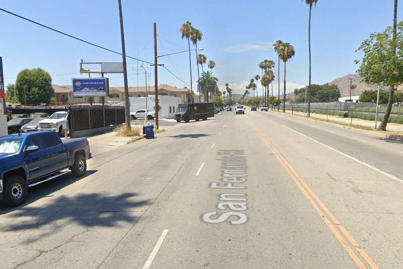 SAN FERNANDO RD WL 25F S OF NURMI ST SF Media