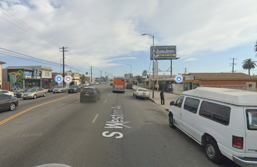 Location photo for S Western Ave near Century / Western, South Los Angeles (Los Angeles)