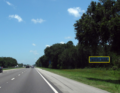 I-95 1 MI NORTH OF FL-100, S/B Media