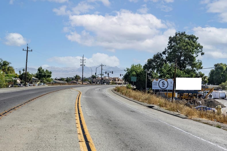 Billboard near Gilroy Garlic Festival 2026