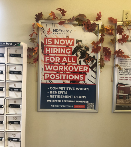 Static in Dickinson, ND