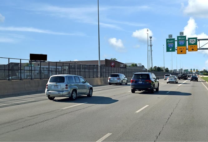 Location photo for N High St near Vantage Dr & Red Roof Inn, Crosswoods (Columbus)