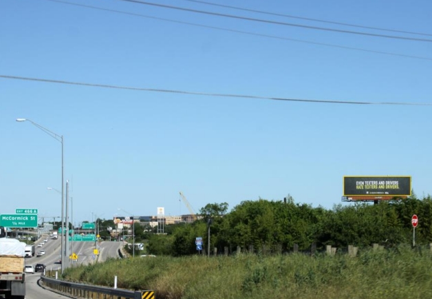 I-35E .3 MI S/O MCCORMICK STREET, E/S Media