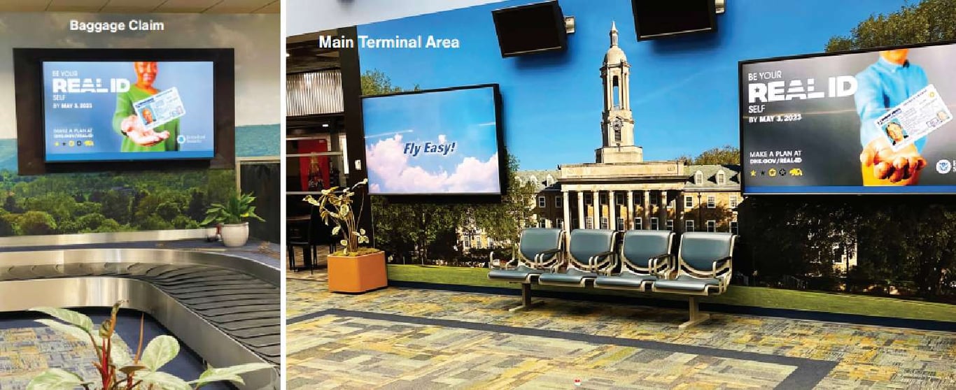 Bag Claim/ Main Terminal Digital Displays - Package of 3