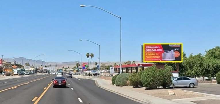 Location photo for AZ-95 near El Palacio at Clubhouse Dr. (Bullhead City)
