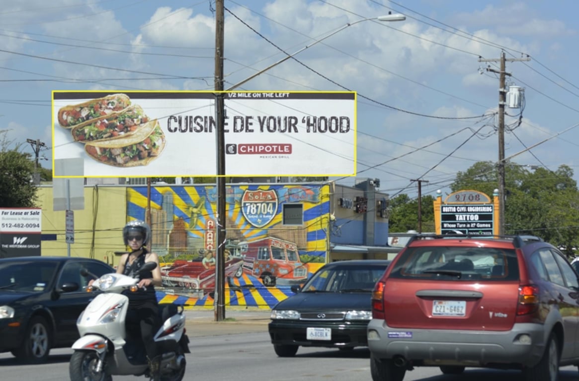 Location photo for S Lamar Blvd near 2801 Lamar/Menchaca, South Lamar (Austin)