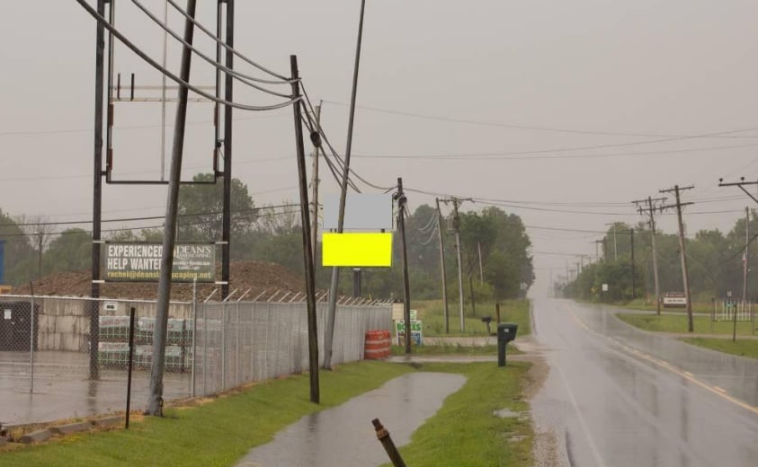 Visible to traffic heading to and from Xenia. Media