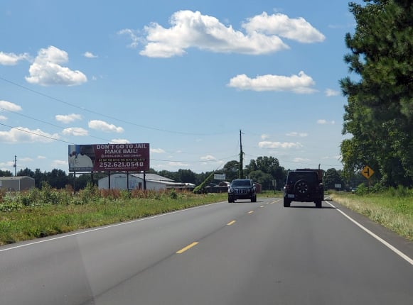 Hwy 13 200 ft N/O Rodell Barrow RD E/S, W/F Media