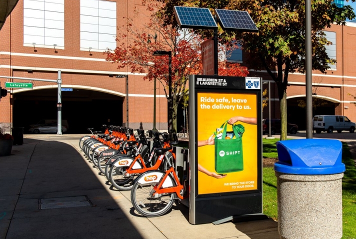 Beaubien Street & E Lafayette Street Media