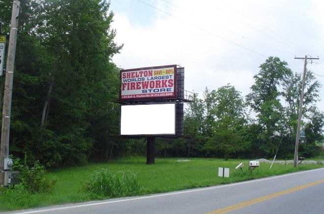 Location photo for National Turnpike near Pineal trade station, Fairdale (Louisville)