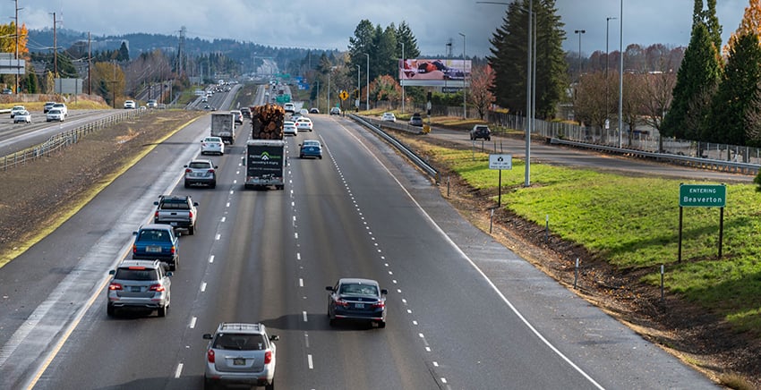 US 26 0.2 mi E/O NW 185th St SS F/W Media