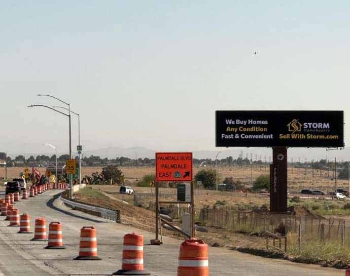 14 Freeway EL 1240' S/O Palmdale Blvd. Media