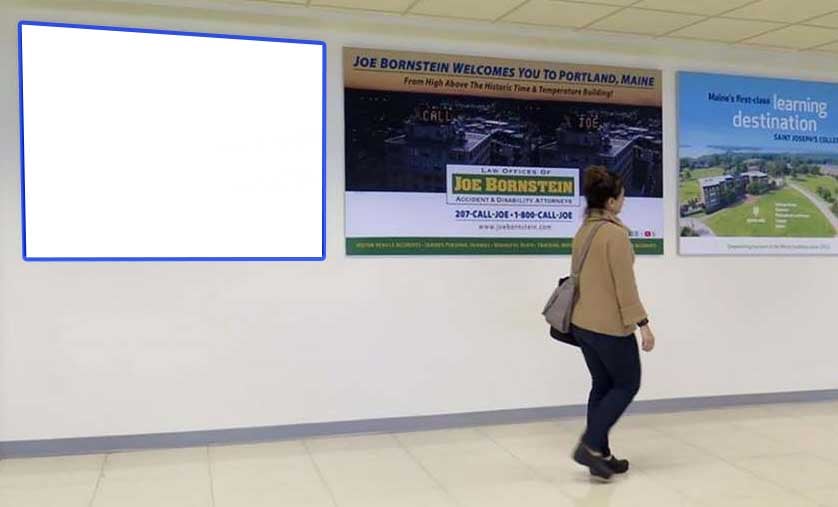 Billboard in Portland, ME