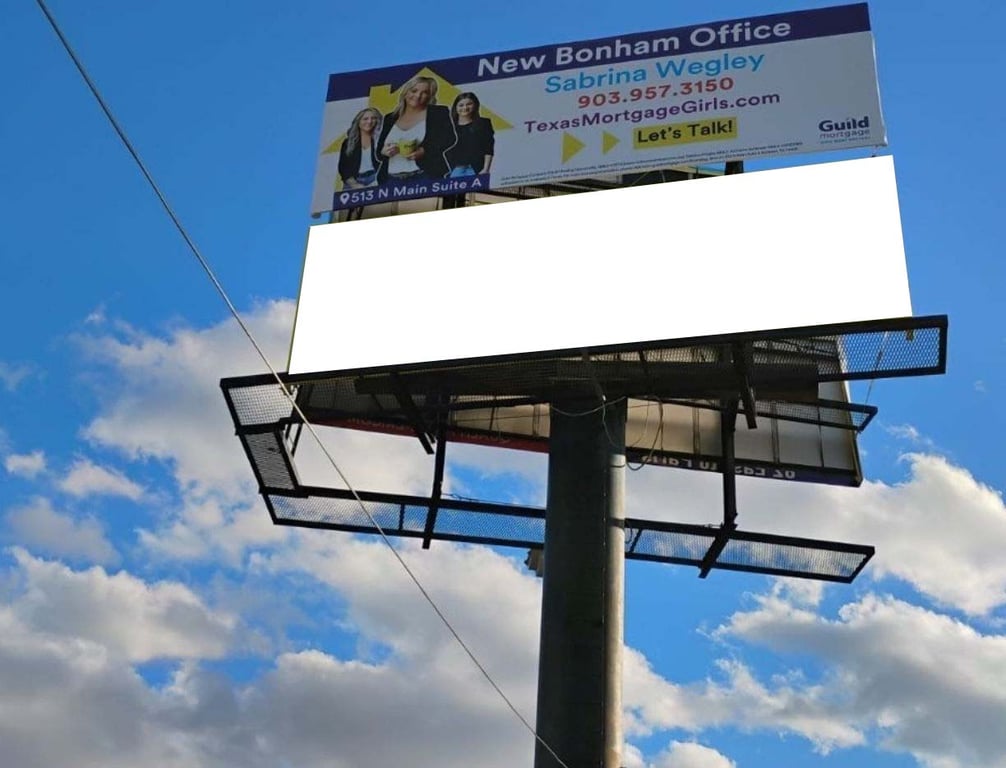 Hwy 121 S near 12th st. .5 mile away from Walmart Media