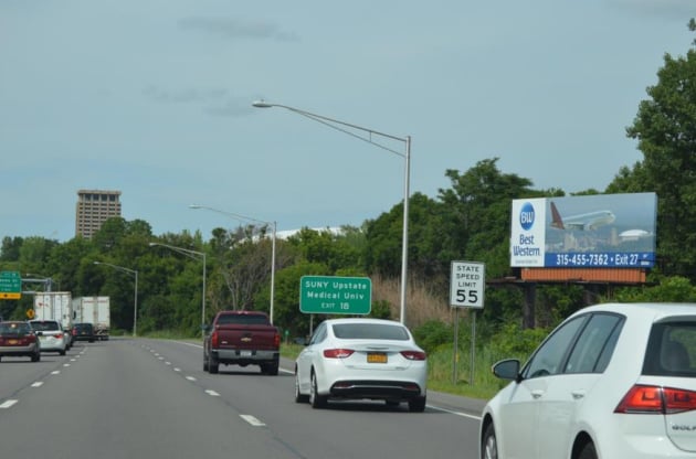 Location photo for I-81 near E Colvin St & S State St, Southside (Syracuse)