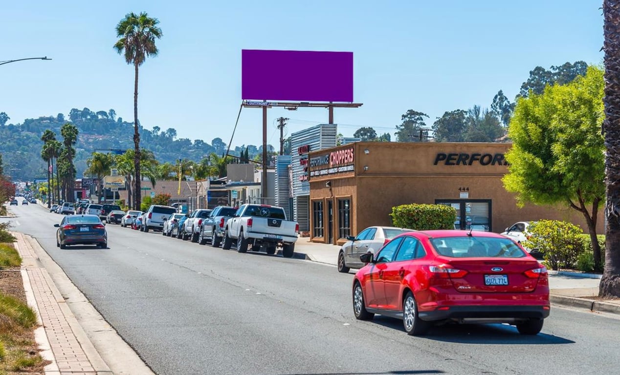 El Cajon Blvd. 335.00 ft W/O Johnson Ave. N/S F/NE Media