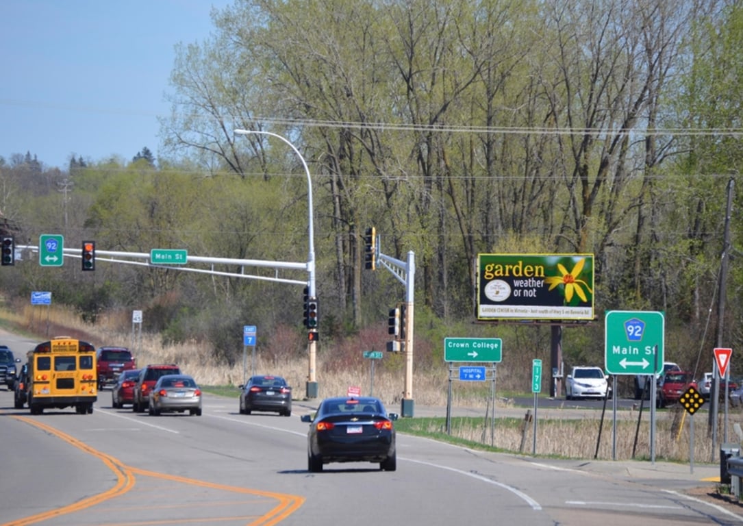 Location photo for MN-7 near Veterans Memorial (St Bonifacius)