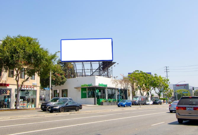 Location photo for Santa Monica Blvd near Collar & Foam, Central LA (West Hollywood)