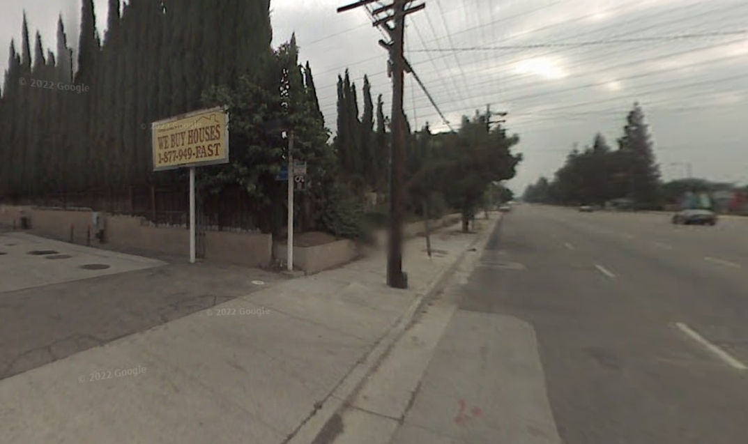 Location photo for Nordhoff St near Nordhoff / Wilbur, Northridge (Los Angeles)