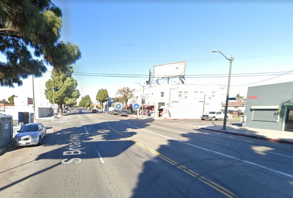 Location photo for S Broadway near Broadway / Slauson, South Los Angeles (Los Angeles)