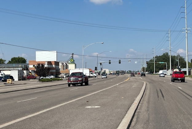 Location photo for Garrett Way near Westwood Mall (Southbound) (Pocatello)