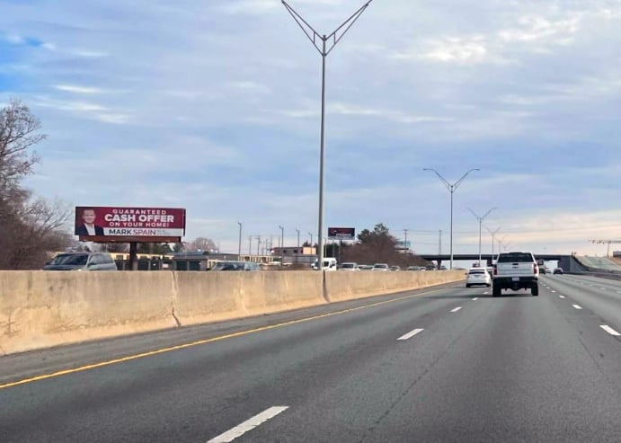 I-85/40, .2 MILES W/O EXIT 147, LR/FW Media