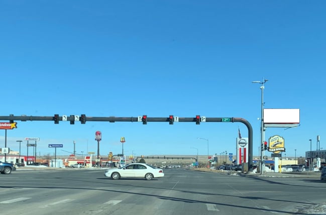 Location photo for E 2nd St near Sidewalk Bench (Casper)