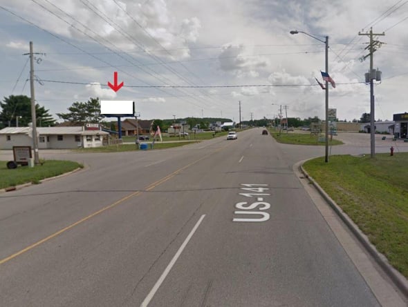 HWY 141, 100' S of South St Crivitz Media