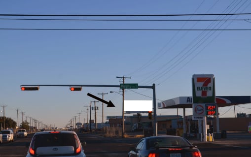 710 S. Grandview North of West Industrial Circle, near gas Station, heading toward I-20. Media